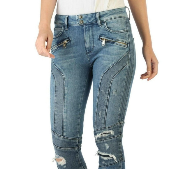 Tommy Hilfiger W/ Gigi Hadid Venice High-Waisted Skinny Jeans Size 26 NWT - Picture 6 of 16